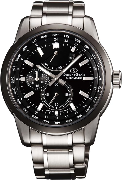 ORIENT STAR AUTOMATIC WORLD TIME 41.5 MM MEN WATCH WZ0011JC