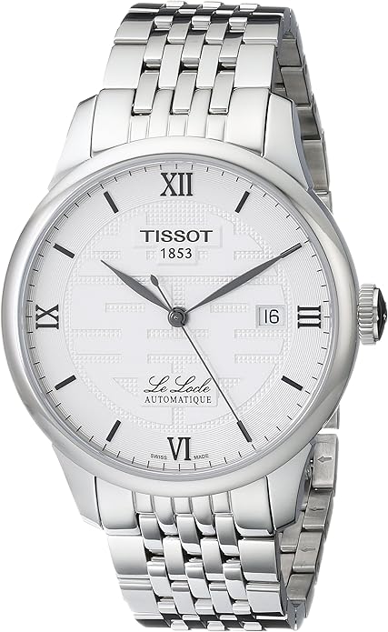 TISSOT LE LOCLE DOUBLE HAPPINESS AUTOMATIC 39 MM MEN WATCH T41.1.833.50