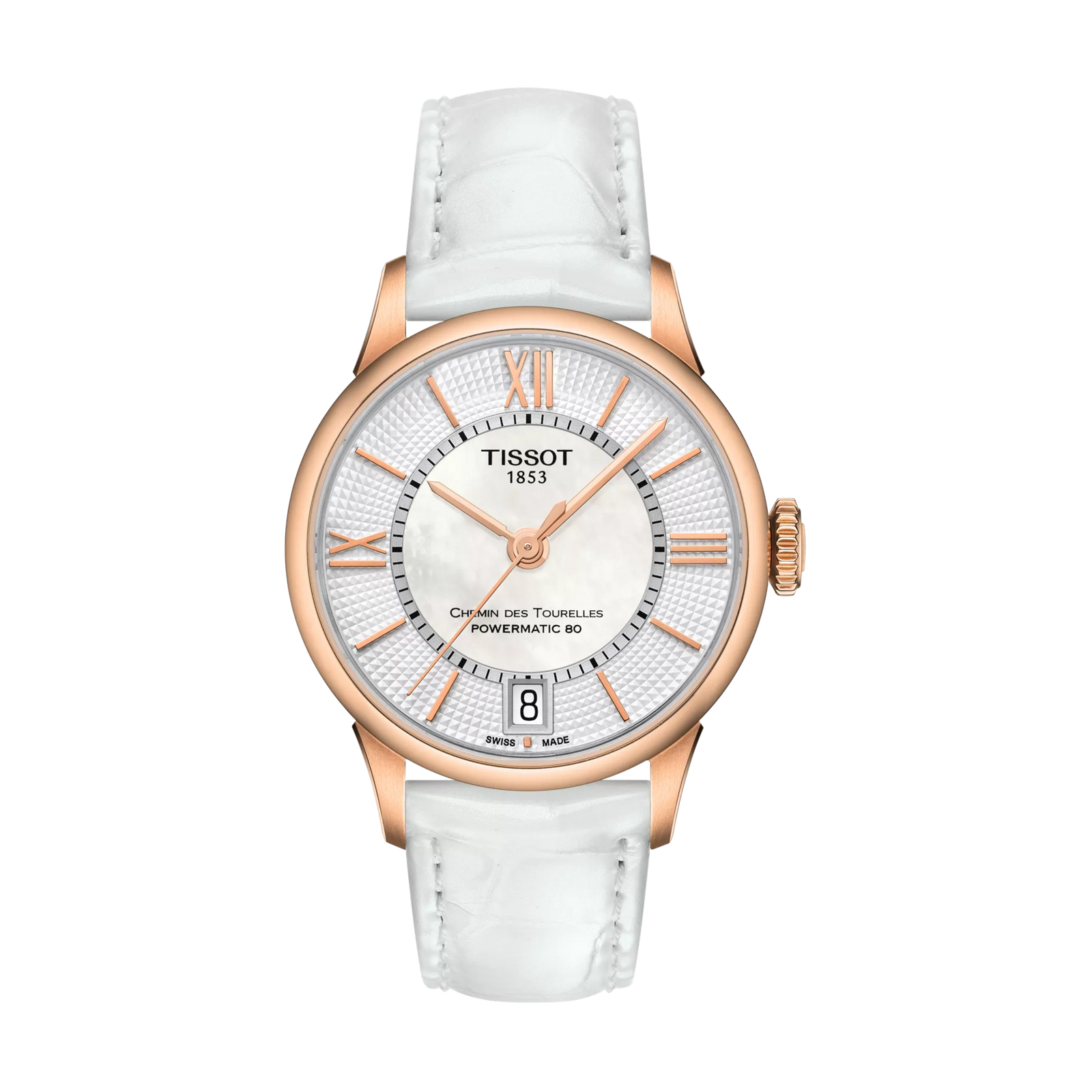 TISSOT CHEMIN DES TOURELLES POWERMATIC 80 32 MM WOMEN WATCH T099.207.36.118.00