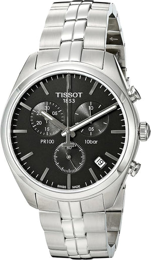 TISSOT PR 100 QUARTZ CHRONOGRAPH 41 MM MEN WATCH T101.417.11.051.00