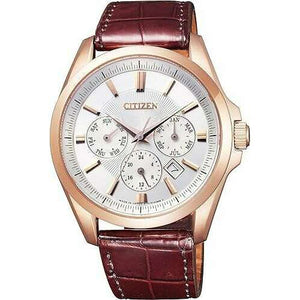 ROOK JAPAN:CITIZEN COLLECTION MECHANICAL SEE-THROUGH BACK SILVER & BROWN MEN WATCH NB2024-02A,JDM Watch,Citizen Collection