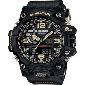 ROOK JAPAN:CASIO G-SHOCK MUDMASTER RADIO SOLAR BLACK ANALOG DIGITAL MEN WATCH GWG-1000-1AJF,JDM Watch,Casio G-Shock