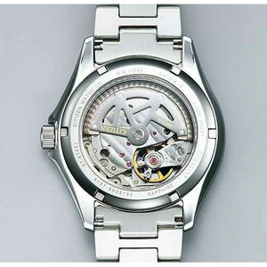 ROOK JAPAN:CITIZEN COLLECTION MECHANICAL SEE-THROUGH BACK SILVER & BLACK MEN WATCH NP1010-51E,JDM Watch,Citizen Collection