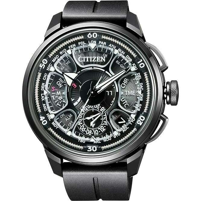 CITIZEN ECO-DRIVE RADIO DIRECT FLIGHT SATELLITE WAVE GPS F990