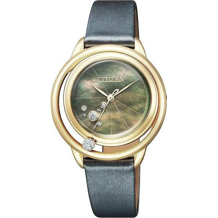 ROOK JAPAN:CITIZEN L ARCLY SERIES ECO-DRIVE OASIS-INSPIRED DESIGN DIAMONDS LADIES WATCH EW5522-11H,JDM Watch,Citizen L