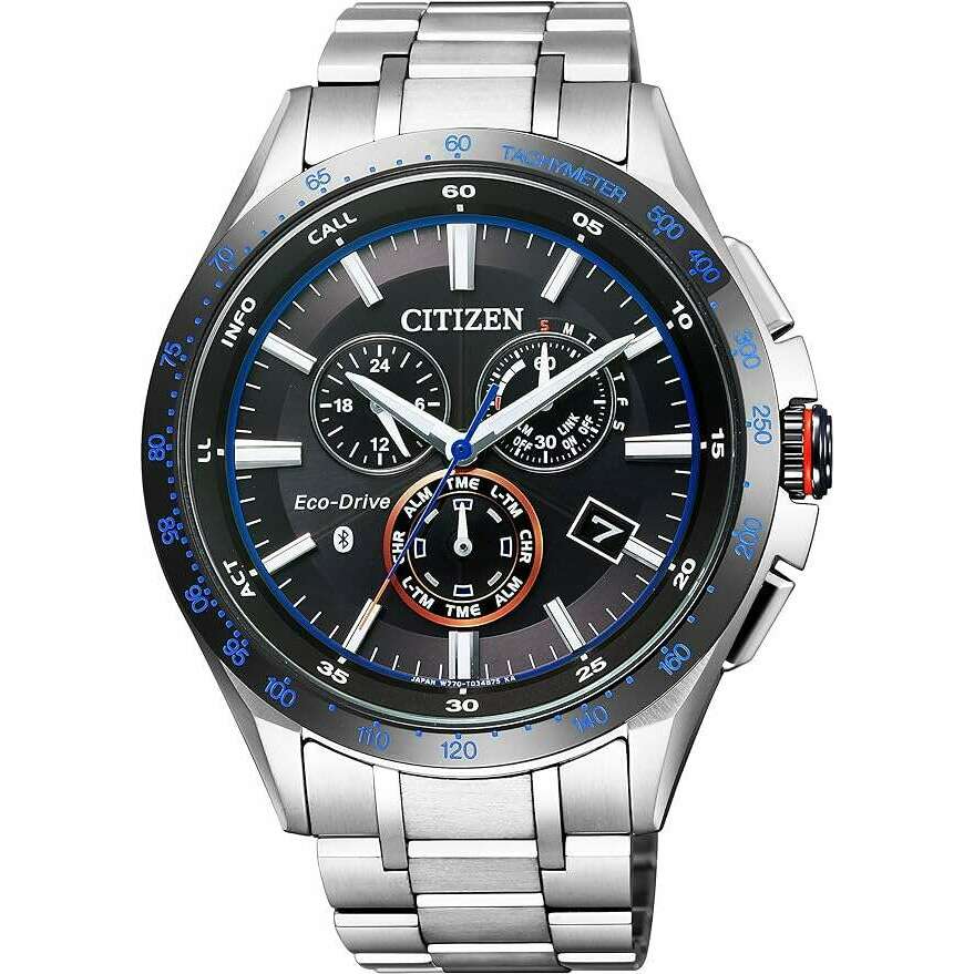 CITIZEN Eco-Drive クロノグラフ腕時計 Bluetooth 【公式通販】