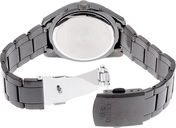 ORIENT NEO70'S SOLAR RADIO WAVE BLACK & GREEN MEN WATCH WV0051SE