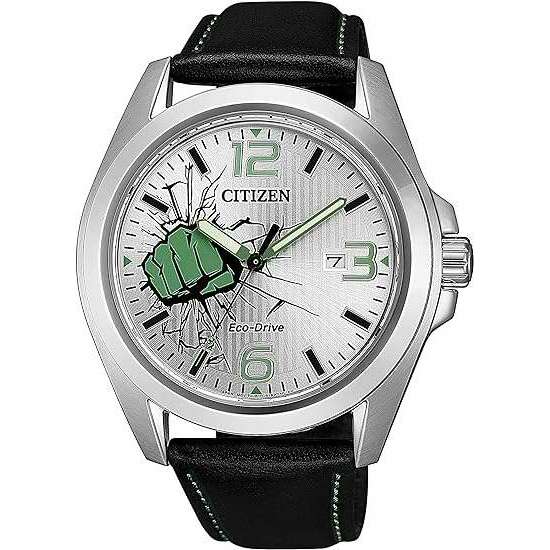ROOK JAPAN:CITIZEN MARVEL HULK MODEL ECO DRIVE MEN WATCH (LIMITED MODEL) AW1431-24W,JDM Watch,Citizen Collection