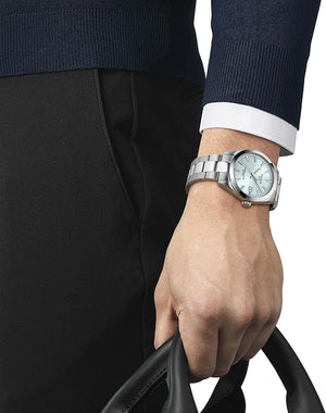 TISSOT T-CLASSIC GENTLEMAN POWERMATIC 80 40MM IMPORT MEN WATCH T127.407.11.351.00