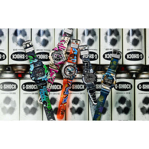 ROOK JAPAN:CASIO G-SHOCK STREET SPIRIT SERIES ANALOG DIGITAL MULTICOLORED MEN WATCH GM-2100SS-1AJR,JDM Watch,Casio G-Shock