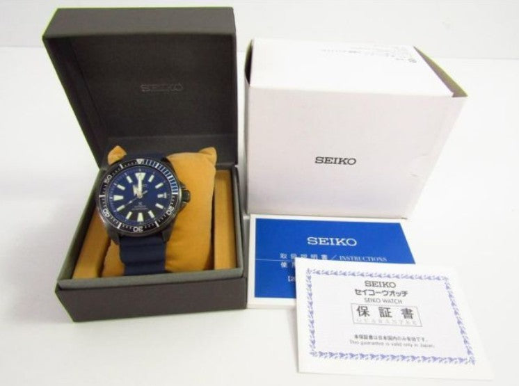 SEIKO PROSPEX SAMURAI SAVE THE OCEAN MEN WATCH (DISCONTINUED) SBDY025