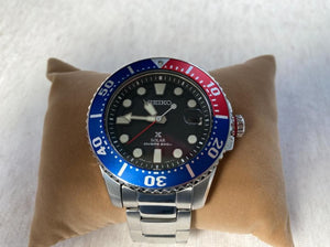 SEIKO PROSPEX DIVER SOLAR DIVER PEPSI MEN WATCH (DISCONTINUED) SBDJ047