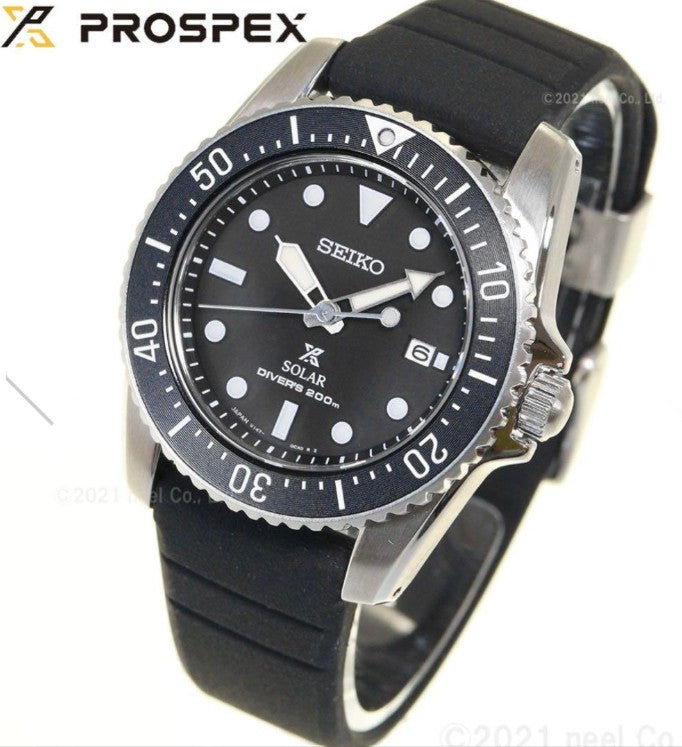 SEIKO PROSPEX DIVER SCUBA SOLAR MEN WATCH (DISCONTINUED) SBDN075