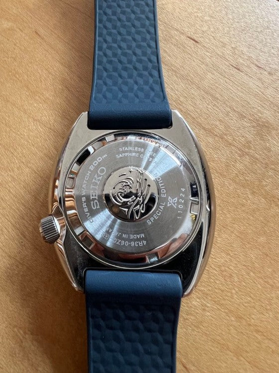 SEIKO PROSPEX SAVE THE OCEAN SPECIAL EDITION BLUE MEN WATCH (DISCONTINUED) SBDY079