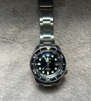 SEIKO PROSPEX MARINEMASTER PROFESSIONAL MECHANICAL SILVER MEN WATCH (DISCONTINUED) SBDX023