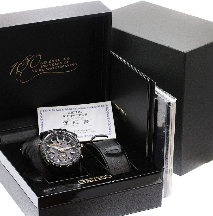 SEIKO ASTRON GPS SOLAR TITANIUM MEN WATCH (5000 Limited) SBXA100