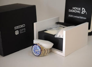 SEIKO ASTRON GPS SOLAR NOVAK DJOKOVIC LIMITED MODEL MEN WATCH (1500 LIMITED) SBXC045