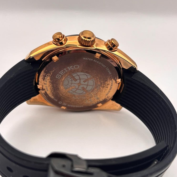 SEIKO ASTRON GPS SOLAR SAPPHIRE GLASS BLACK DIAL DIAMOND MEN WATCH (DISCONTINUED) SBXC024