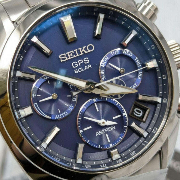 SEIKO ASTRON GPS SOLAR SAPPHIRE GLASS DIAMOND SHIELD MEN WATCH