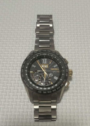 SEIKO ASTRON BIG-DATE TITANIUM MODEL SILVER MEN WATCH (DISCONTINUED) SBXB139