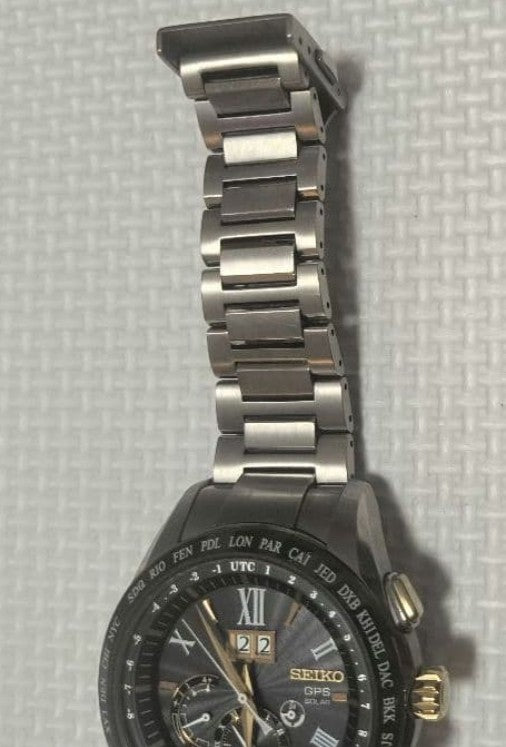 SEIKO ASTRON BIG-DATE TITANIUM MODEL SILVER MEN WATCH (DISCONTINUED) SBXB139