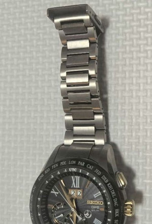 SEIKO ASTRON BIG-DATE TITANIUM MODEL SILVER MEN WATCH (DISCONTINUED) SBXB139