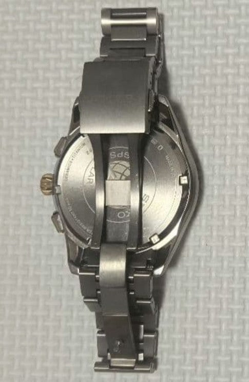 SEIKO ASTRON BIG-DATE TITANIUM MODEL SILVER MEN WATCH (DISCONTINUED) SBXB139