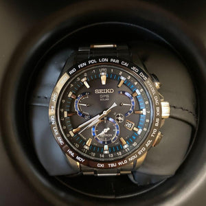 SEIKO ASTRON GPS SOLAR CHRONOGRAPH SILVER MEN WATCH (DISCONTINUED) SBXB101