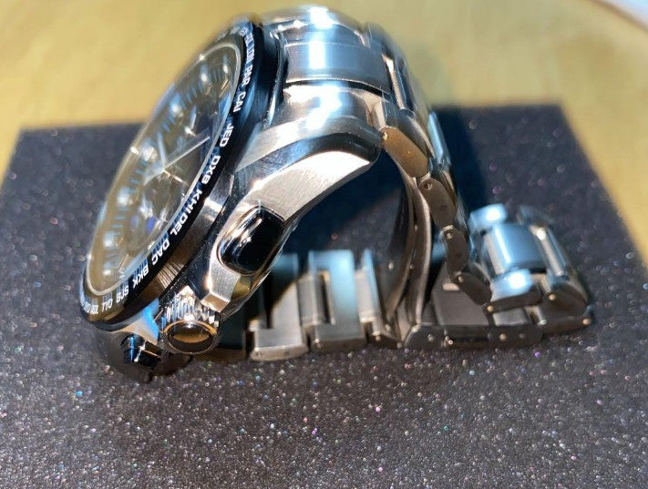 SEIKO ASTRON GPS SOLAR CHRONOGRAPH SILVER MEN WATCH (DISCONTINUED) SBXB101