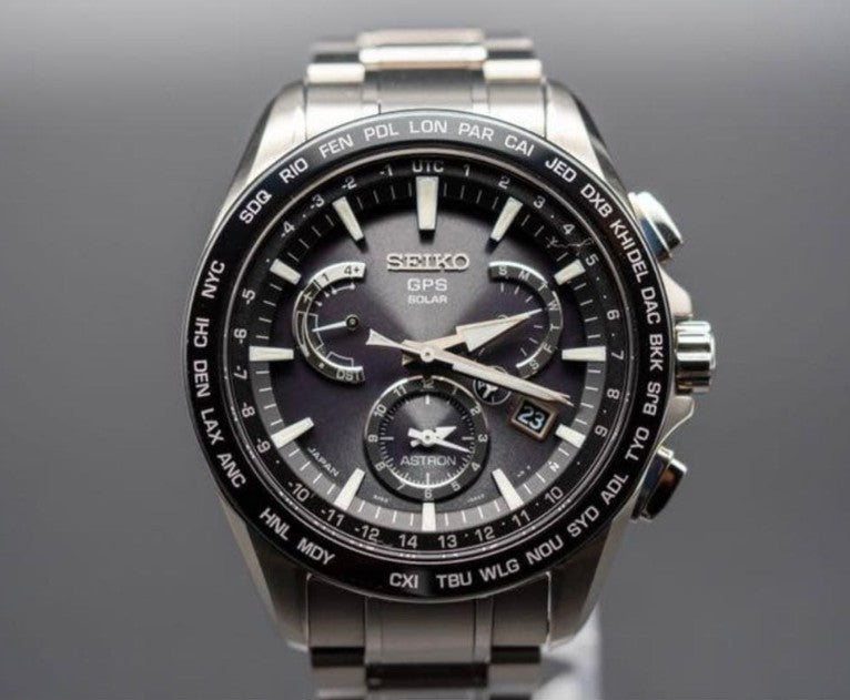 SEIKO ASTRON GPS SOLAR SAPPHIRE GLASS MEN WATCH (DISCONTINUED) SBXB077