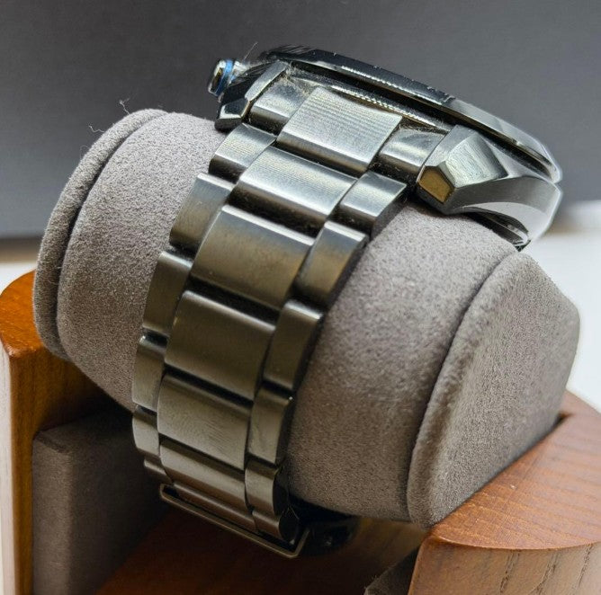 SEIKO ASTRON GPS SOLAR ALL BLACK MEN WATCH (DISCONTINUED) SBXC077