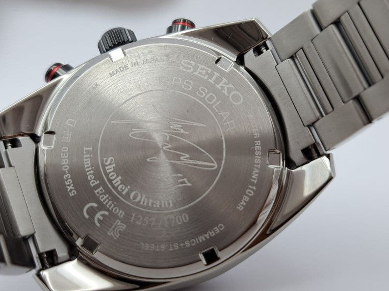 SEIKO ASTRON GPS SHOHEI OHTANI 2020 MODEL MEN WATCH (1700 LIMITED, EXTREMELY RARE) SBXC081