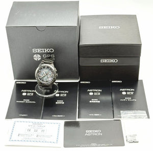 SEIKO ASTRON NEXTER 2023 GPS SOLAR RADIO WAVE BLACK MEN WATCH (1200 LIMITED) SBXC127