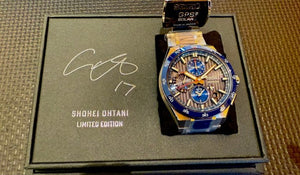 SEIKO ASTRON NEXTER SHOHEI OHTANI 2024 MODEL SILVER & BLUE MEN WATCH (1700 LIMITED) SBXC165