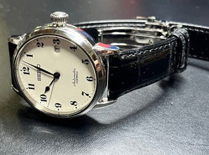 SEIKO PRESAGE PRESTIGE LINE MECHANICAL SAPPHIRE GLASS MEN WATCH (DISCONTINUED) SARX027