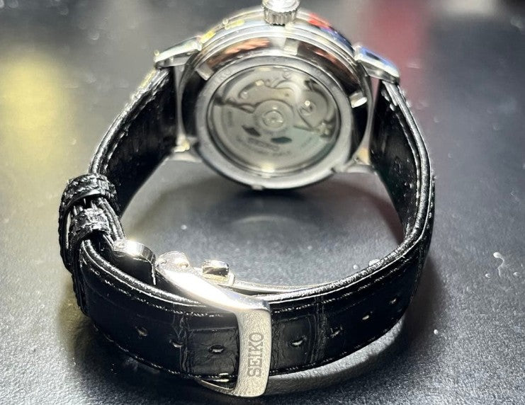 SEIKO PRESAGE PRESTIGE LINE MECHANICAL SAPPHIRE GLASS MEN WATCH (DISCONTINUED) SARX027