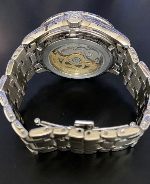 SEIKO PRESAGE BASIC LINE MECHANICAL SAPPHIRE GLASS MEN WATCH (DISCONTINUED) SARY143