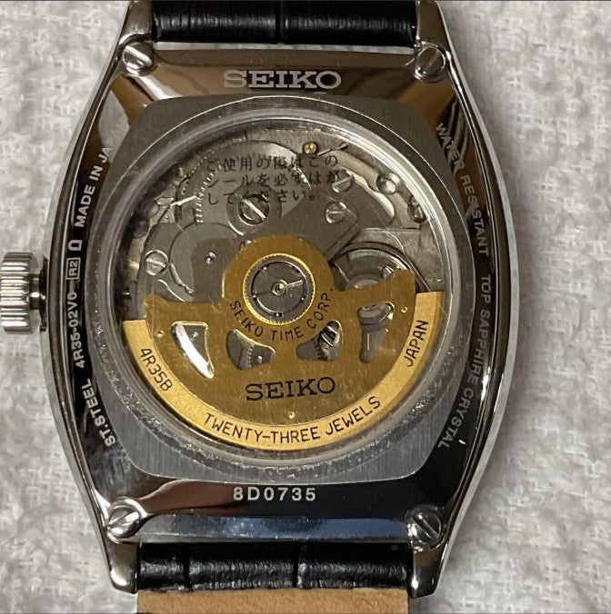 SEIKO PRESAGE BASIC LINE MECHANICAL SAPPHIRE GLASS MEN WATCH (DISCONTINUED) SARY111