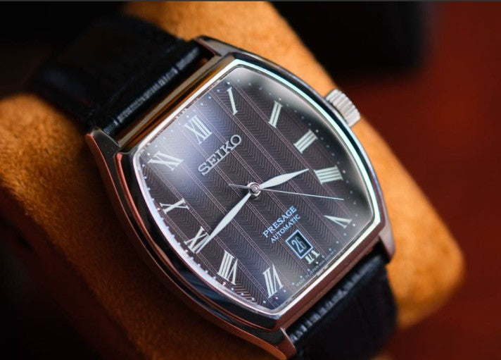 SEIKO PRESAGE BASIC LINE MECHANICAL SAPPHIRE GLASS MEN WATCH (DISCONTINUED) SARY113