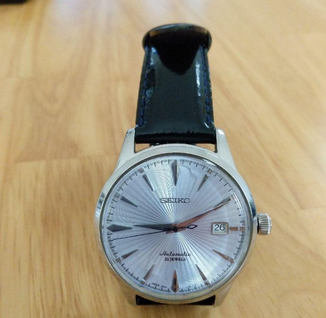 SEIKO PRESAGE BASIC LINE ICE BLUE MEN WATCH (DISCONTINUED) SARY125