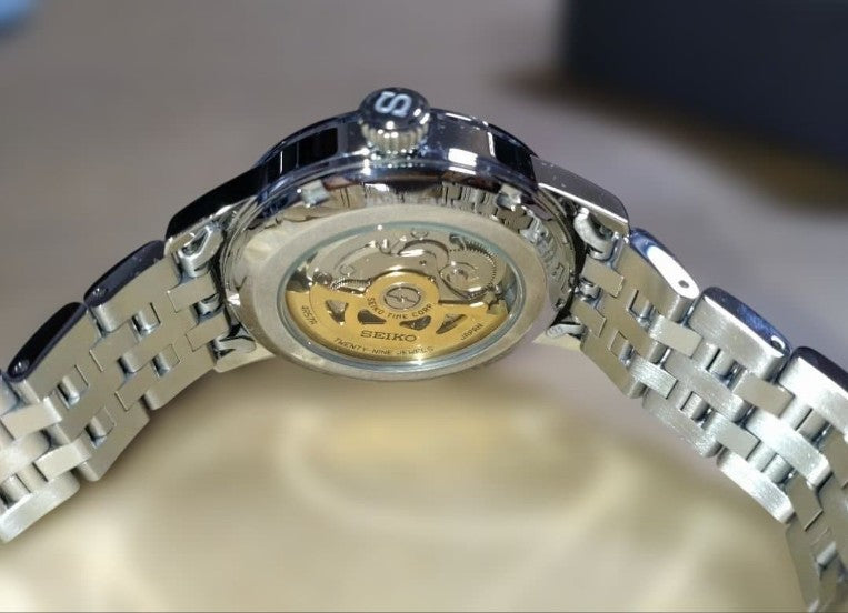 SEIKO PRESAGE BASIC LINE SILVER DIAL MEN WATCH (DISCONTINUED) SARY129