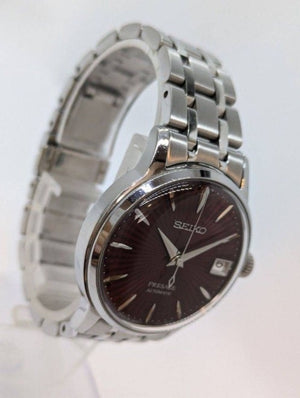 SEIKO PRESAGE BASIC LINE RED DIAL WOMEN WATCH (DISCONTINUED) SRRY027