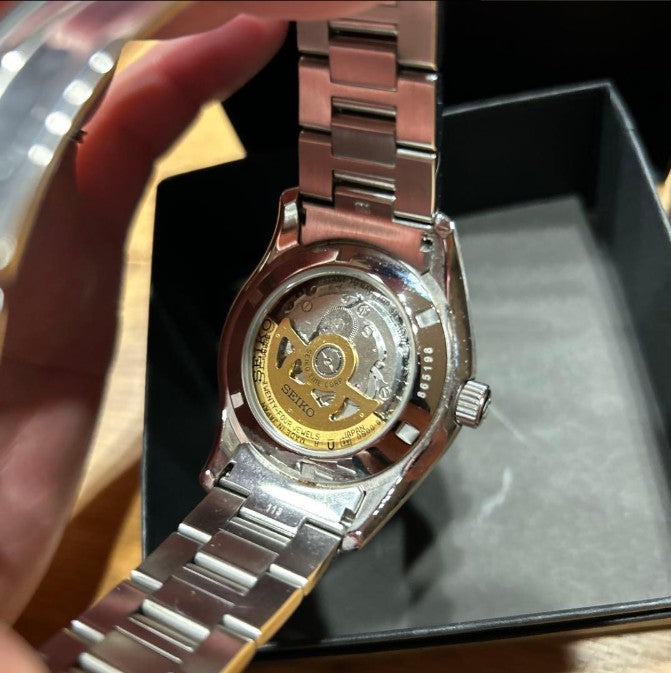 SEIKO PRESAGE BASIC LINE MECHANICAL SAPPHIRE GLASS MEN WATCH (DISCONTINUED) SARY051