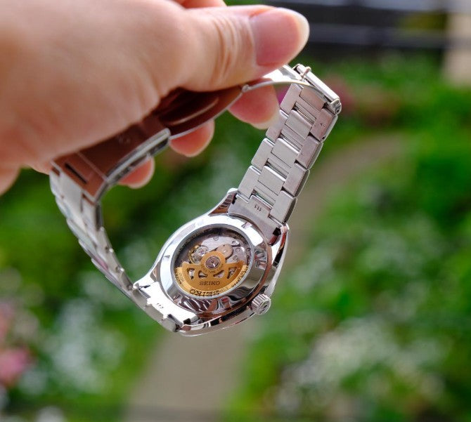 SEIKO PRESAGE BASIC LINE MECHANICAL SAPPHIRE GLASS MEN WATCH (DISCONTINUED) SARY053