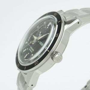 SEIKO PRESAGE BASIC LINE STYLE 60'S SEMI SKELETON MEN WATCH (DISCONTINUED) SARY191