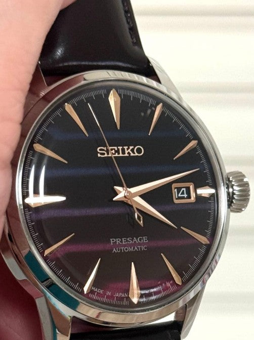 SEIKO PRESAGE MECHANICAL STAR BAR MEN WATCH (9000 LIMITED) SARY239