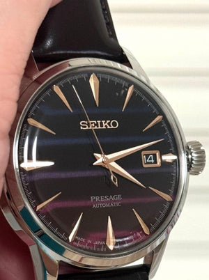 SEIKO PRESAGE MECHANICAL STAR BAR MEN WATCH (9000 LIMITED) SARY239