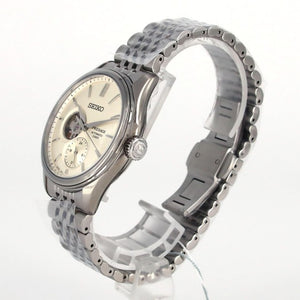 SEIKO PRESAGE CLASSIC SERIES MECHANICAL OPEN HEART SILVER MEN WATCH (DISCONTINUED) SARJ007