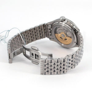 SEIKO PRESAGE CLASSIC SERIES MECHANICAL SILVER & BLACK MEN WATCH (DISCONTINUED) SARJ009