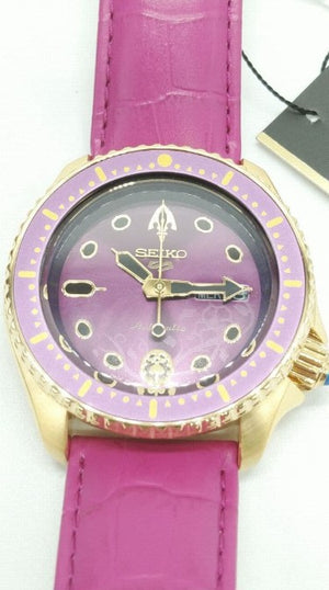 SEIKO 5 SPORTS JOJO GIORNO GIOVANNA MEN WATCH (1000 LIMITED) SBSA036